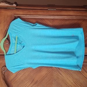 Balance Collection VNeck Ruched Back Top Small